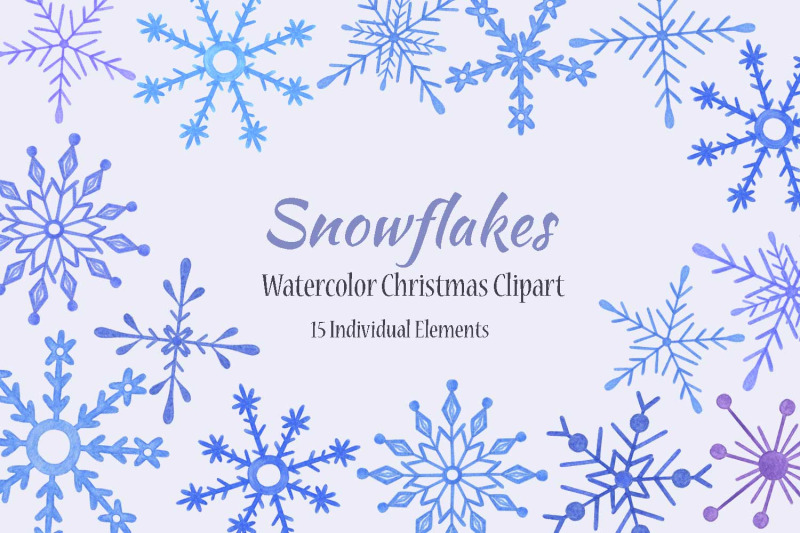 snowflakes-watercolor-winter-clipart