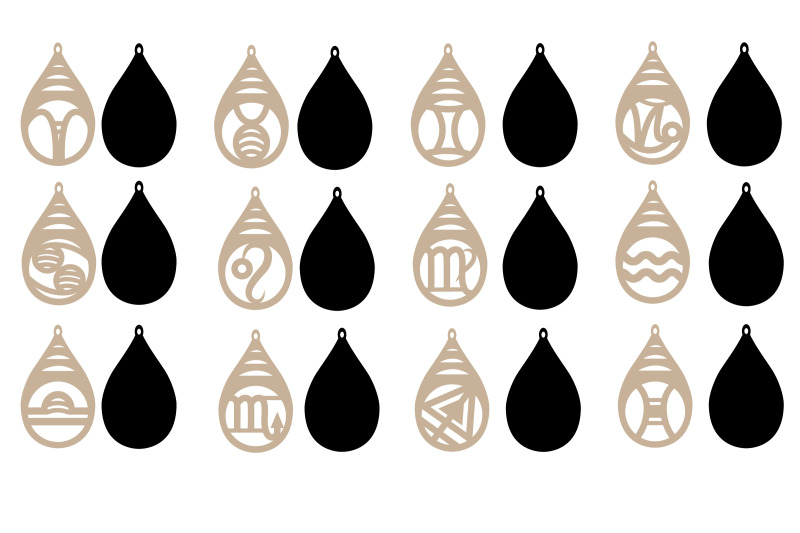 zodiac-earrings-svg-earrings-template-astrology-svg-bundle