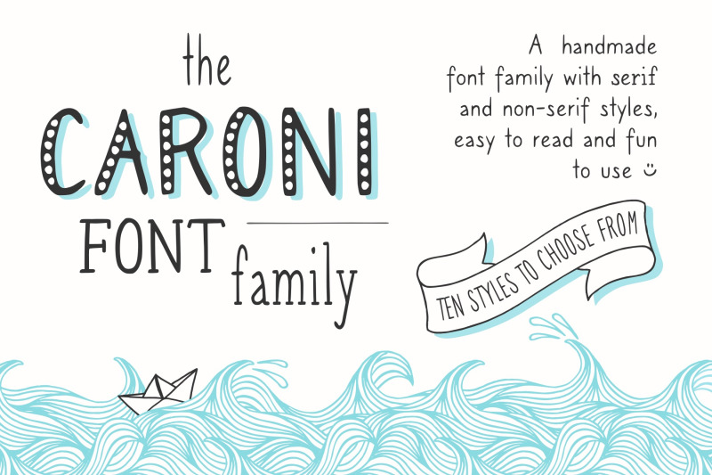 the-caroni-font-family