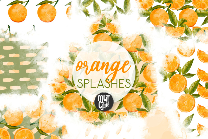 watercolor-orange-splashes-design