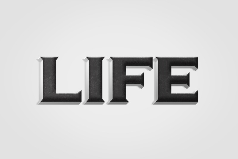 life-3d-text-effect-psd