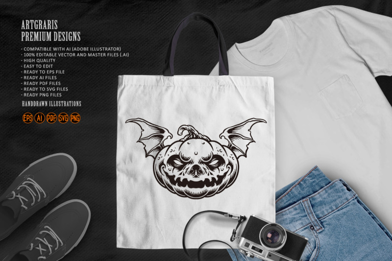 wing-jack-o-lantern-bat-hallowen