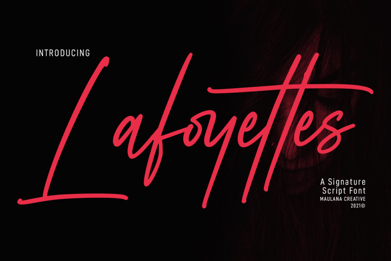 lafoyettes-signature-script-font