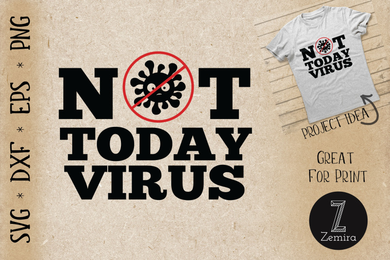 not-today-virus-covid19