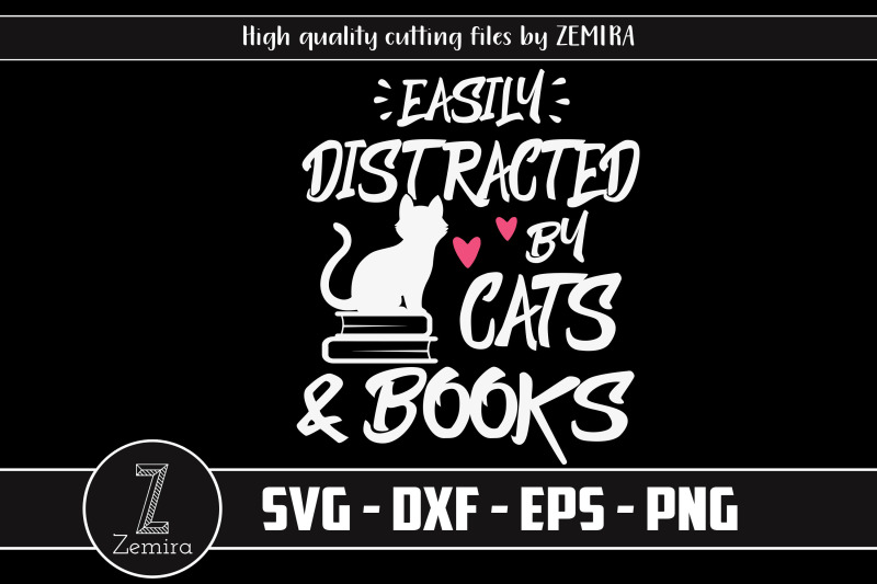 easily-distracted-by-cats-and-books-svg