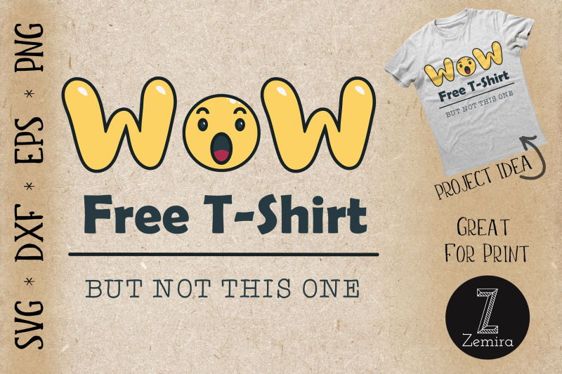 wow-free-t-shirt-funny