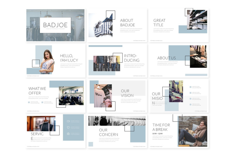 badjoe-google-slide-template