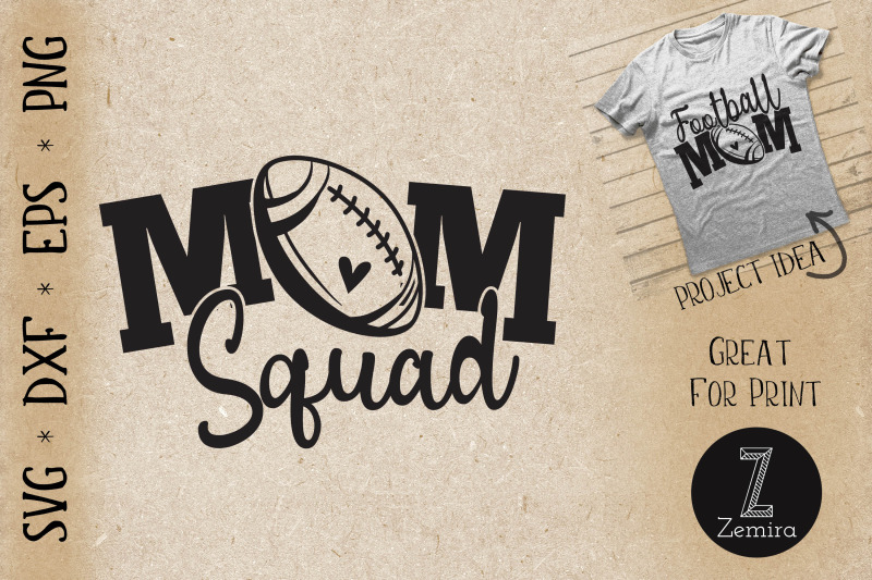 football-mom-squad-svg