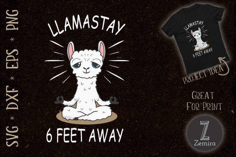 llama-stay-6-feet-away-social-distancing