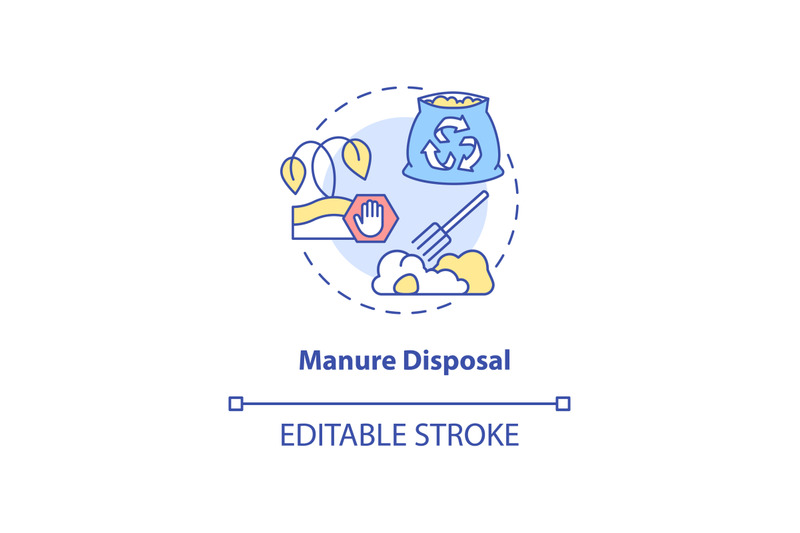 manure-disposal-concept-icon