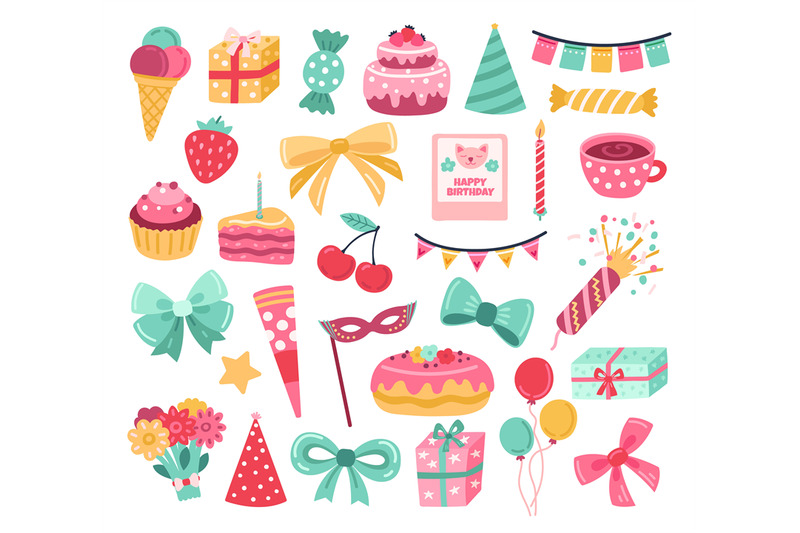 cute-birthday-sticker-party-cake-greeting-anniversary-cupcake-celeb