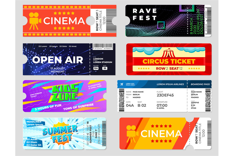 entertainment-tickets-concert-cinema-event-flyers-circus-fest-invita