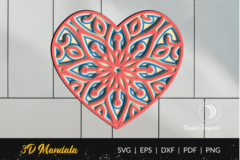 3d-layered-heart-mandala