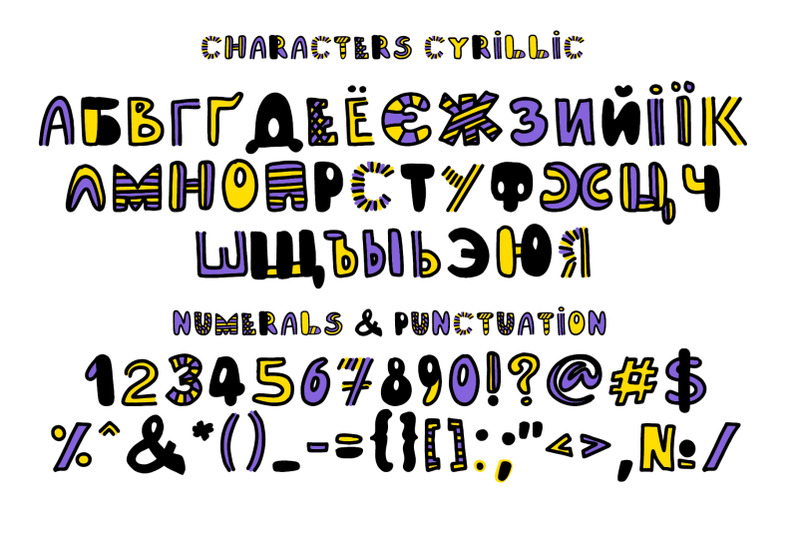 little-bee-color-font
