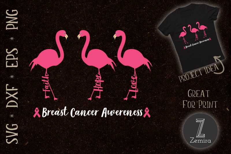 breast-cancer-awareness-flamingo-hope