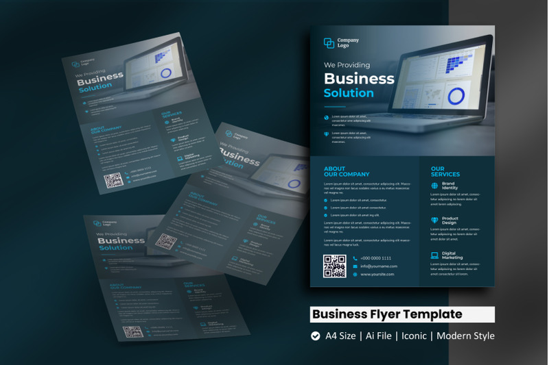 business-corporate-solution-flyer-template