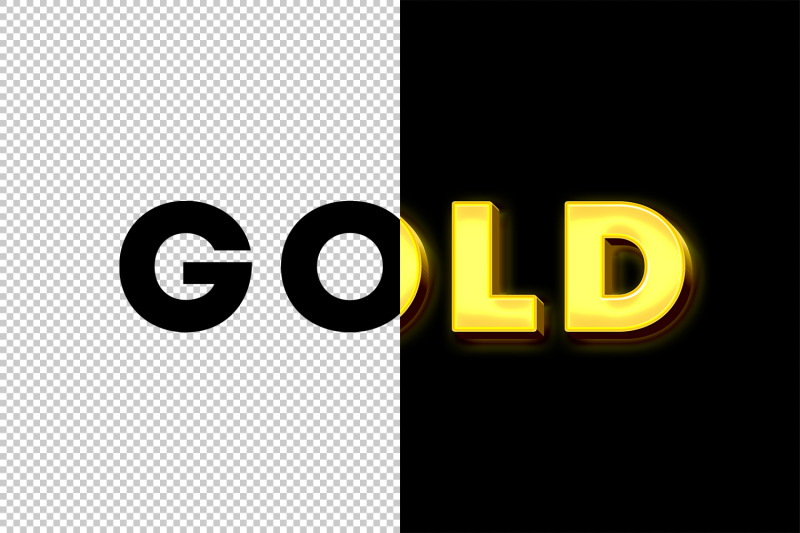gold-3d-text-effect-psd