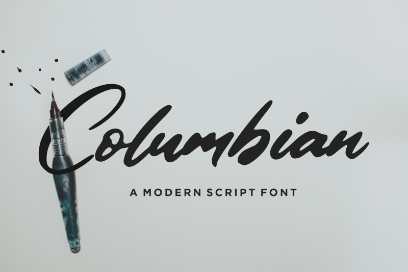 columbian-modern-handwritten-font