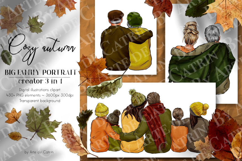 big-family-portrait-creator-3-in-1-cozy-autumn-couple-creator