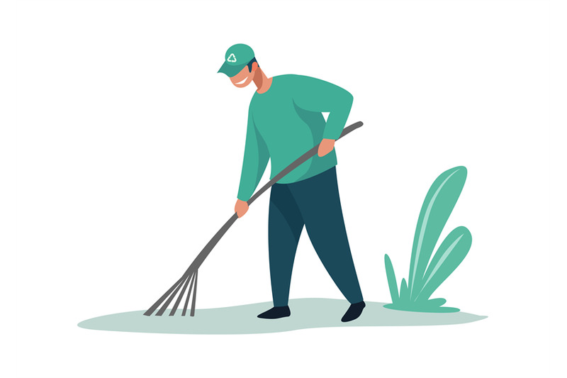 man-cleaning-garbage-male-with-rake-activist-in-uniform-working-outd