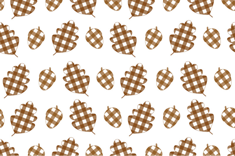 autumn-plaid-print-pattern-leaves-pattern-pumpkin-pattern