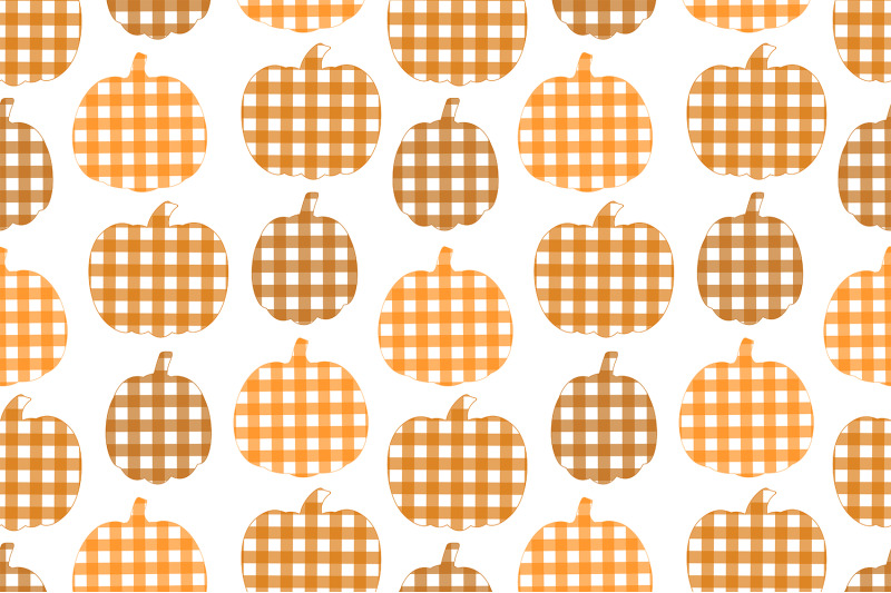 autumn-plaid-print-pattern-leaves-pattern-pumpkin-pattern