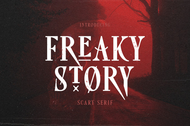 freaky-story-creepy-font