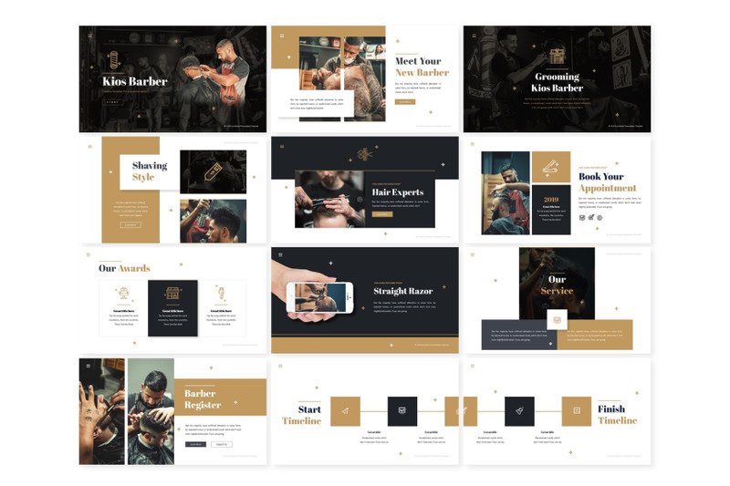 barber-keynote-template