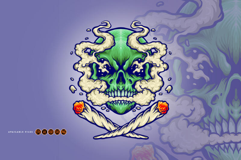 skull-smoking-a-marijuana-cloud