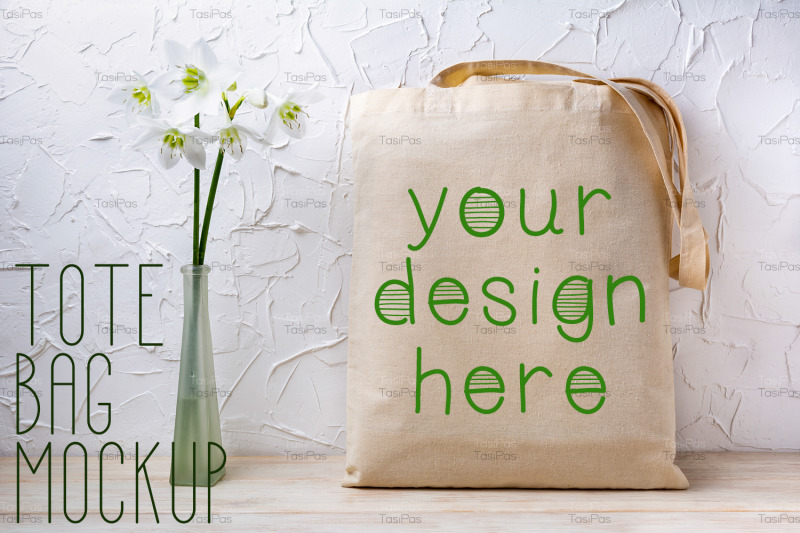 rustic-tote-bag-mockup-with-white-lilies-in-the-vase