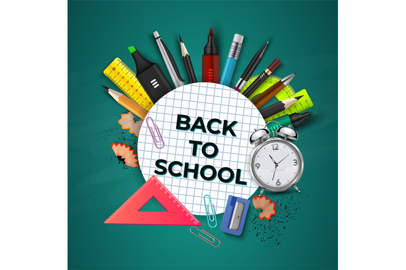 back-to-school-concept-3d-school-education-background-phrase-in-circ