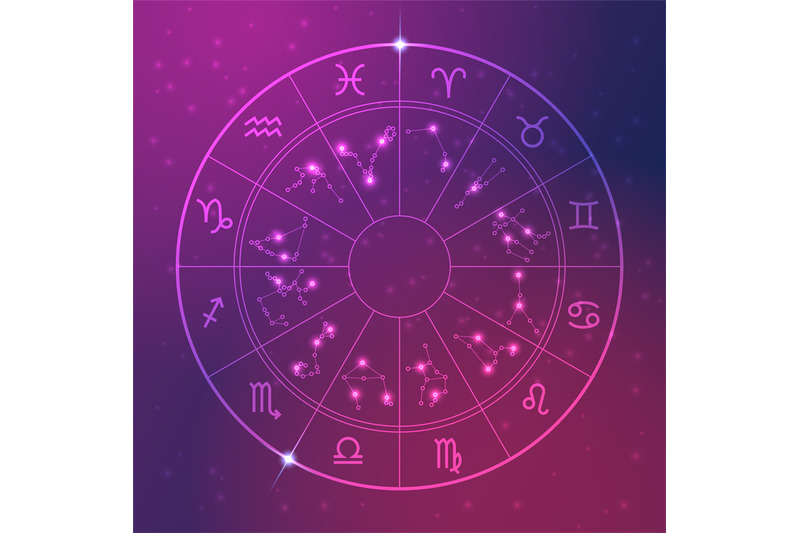 horoscope-astrology-wheel-circles-with-zodiac-signs-with-constellatio