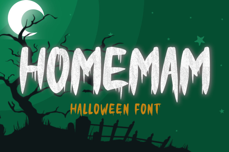 homemam-halloween-font