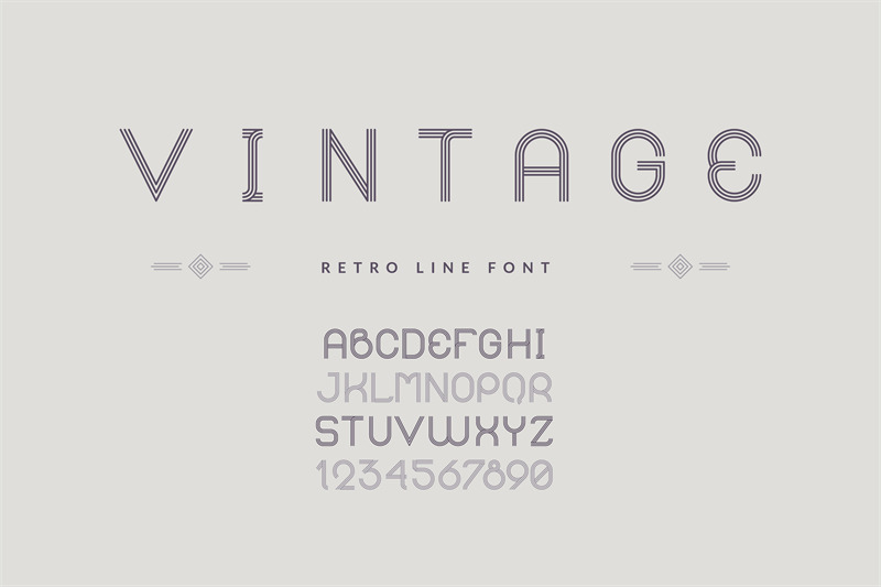 vintage-line-font-typeface-with-uppercase-symbols-and-numbers-englis