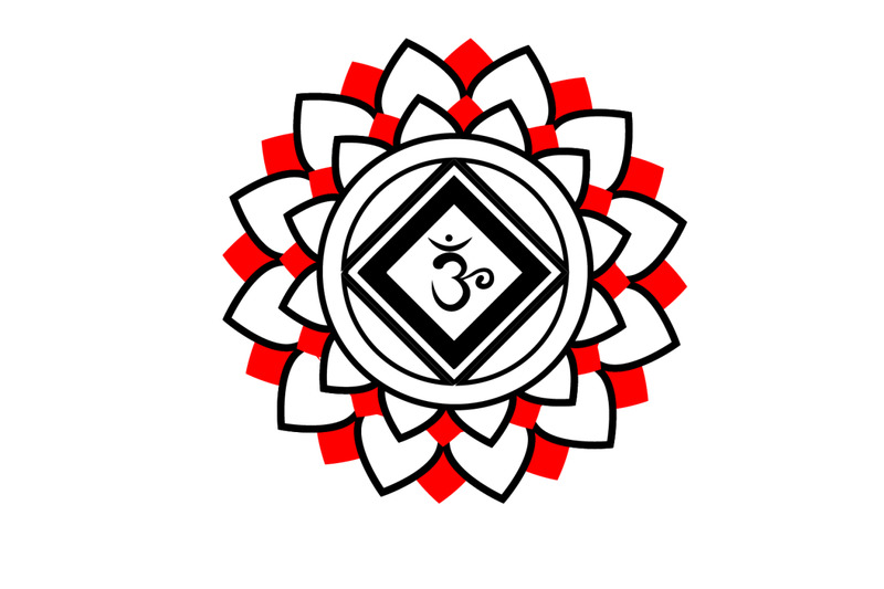 sahasrara-chakra-red-lotus-svg