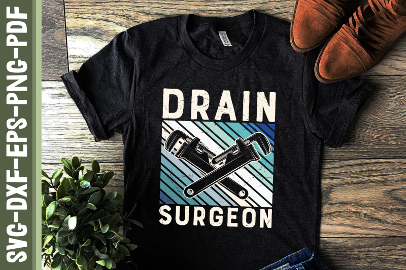 drain-surgeon-funny-plumber-design