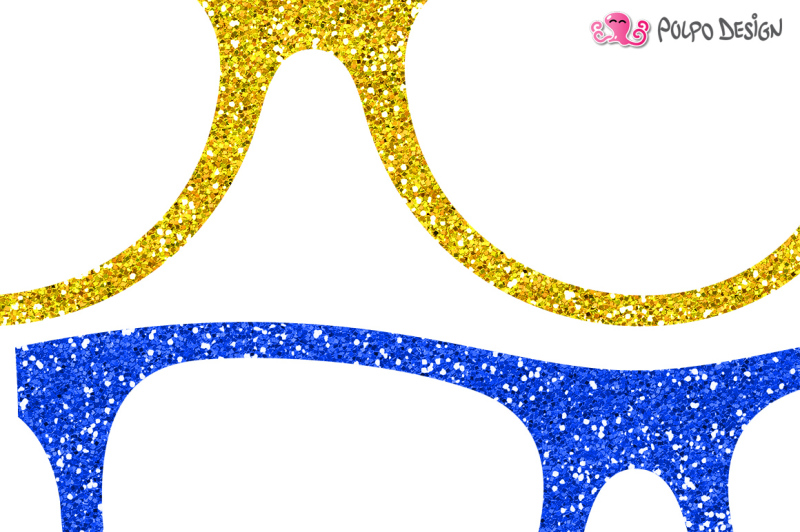 colorful-glitter-glasses-clipart
