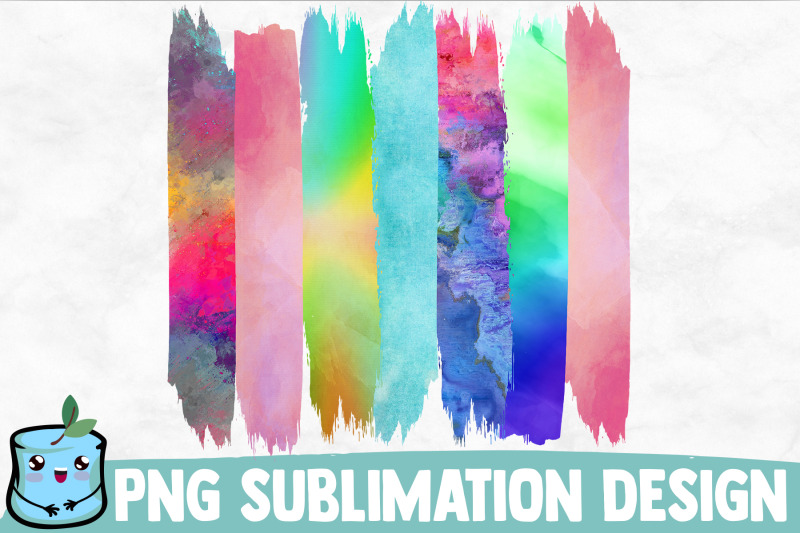 watercolor-brush-strokes-sublimation-design