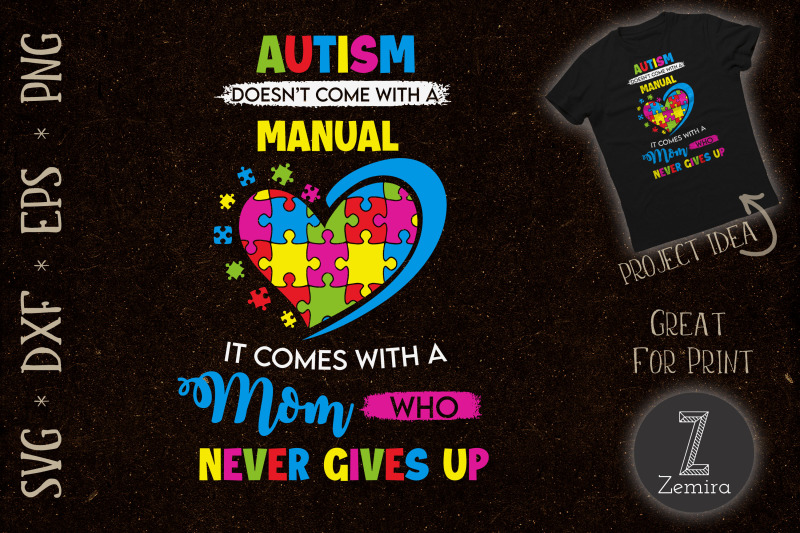 mom-never-give-up-autism-awareness