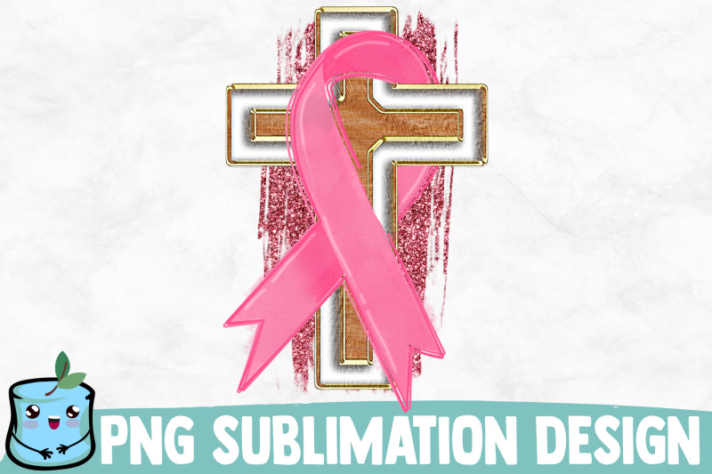 cross-pink-ribbon-sublimation-design