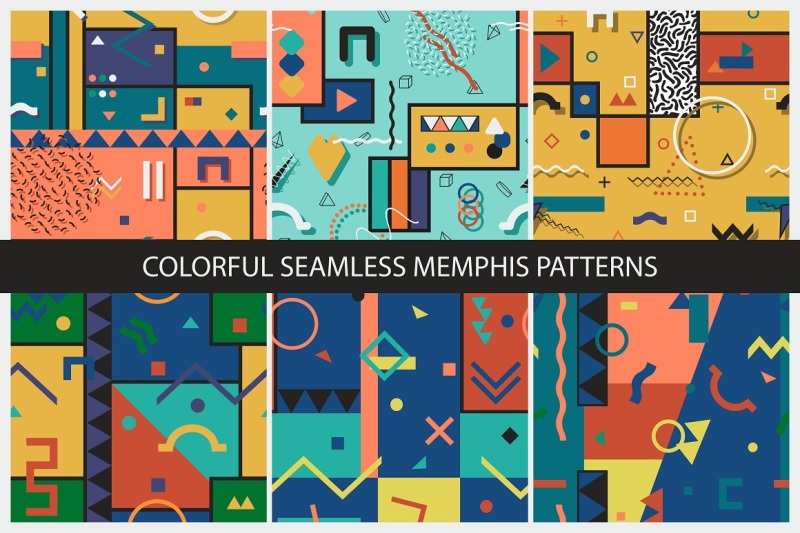 memphis-seamless-patterns