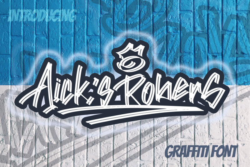 aick-039-s-robers-graffiti-font