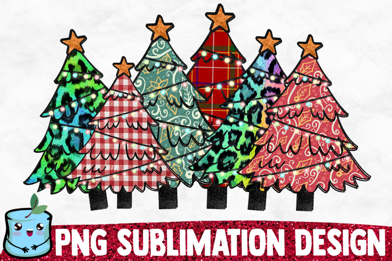 christmas-trees-sublimation-design