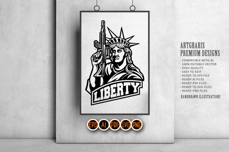 american-liberty-warrior-military-silhouette