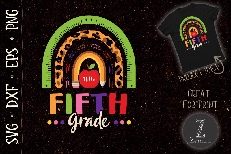 hello-fifth-grade-rainbow-back-to-school