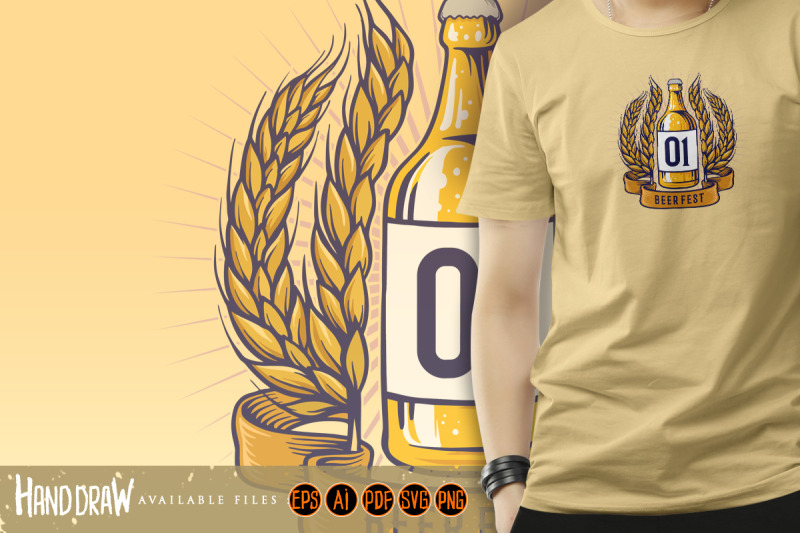 vintage-wheat-beer-bottle-and-ribbon