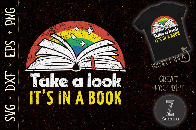 take-a-look-its-a-book-retro-rainbow