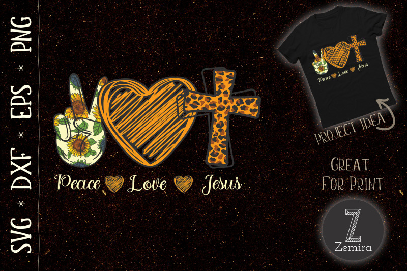 peace-love-jesus-sunflower-cross-faith