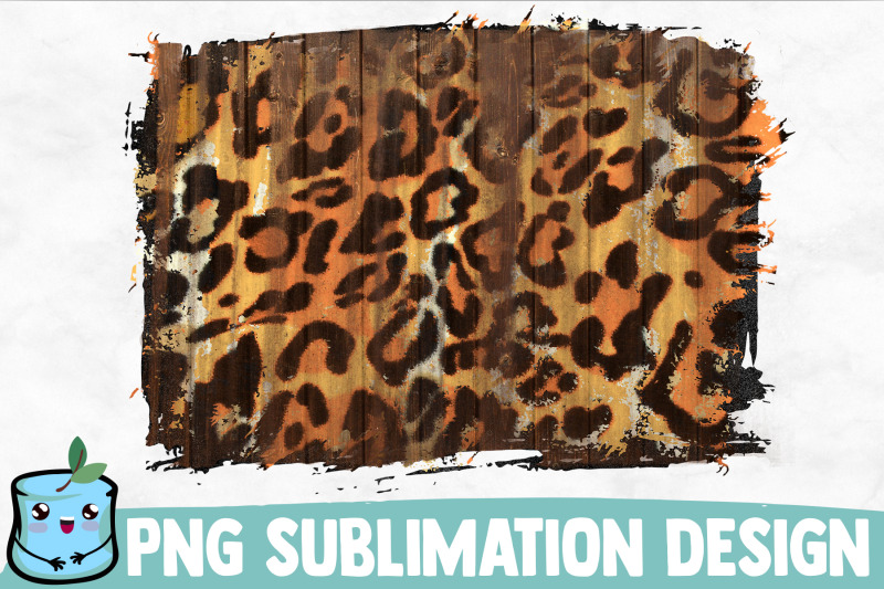 leopard-wooden-sublimation-background