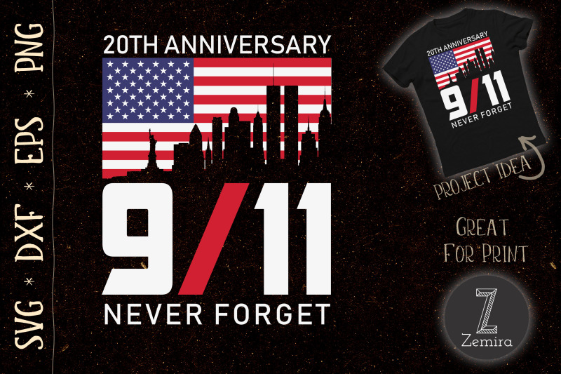 20th-anniversary-9-11-never-forget